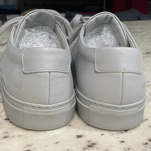 COMMON PROJECTS Men’s EU 41 US 8 Original Achilles Leather Sneakers Gray‎ - Picture 8 of 16